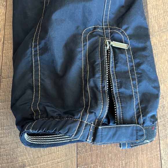 ossi skiwear belted suit black Sz M - Picture 10 of 15